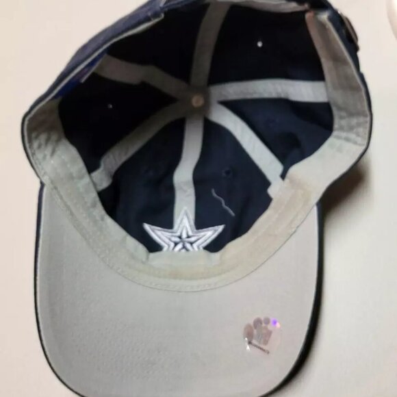 Dallas Cowboys Reebok NFL Adjustable Strapback Blue Hat/Cap Football - Picture 7 of 11